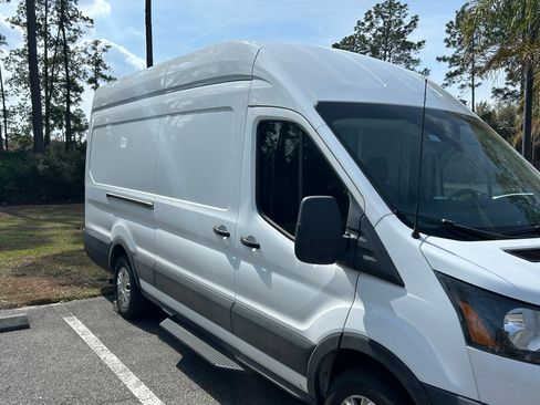 Used 2021 Ford Transit 350 Extended Length High Roof Van w/ Load Area Protection Package image 1