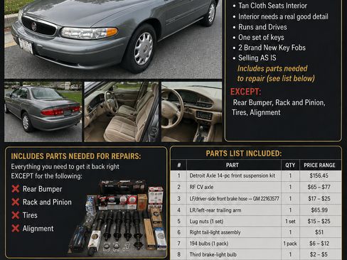 Used 2004 Buick Century Custom FWD image 1