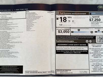 Used 2023 Land Rover Range Rover SE