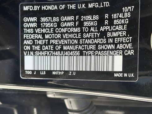 Used 2018 Honda Civic Sport image 9