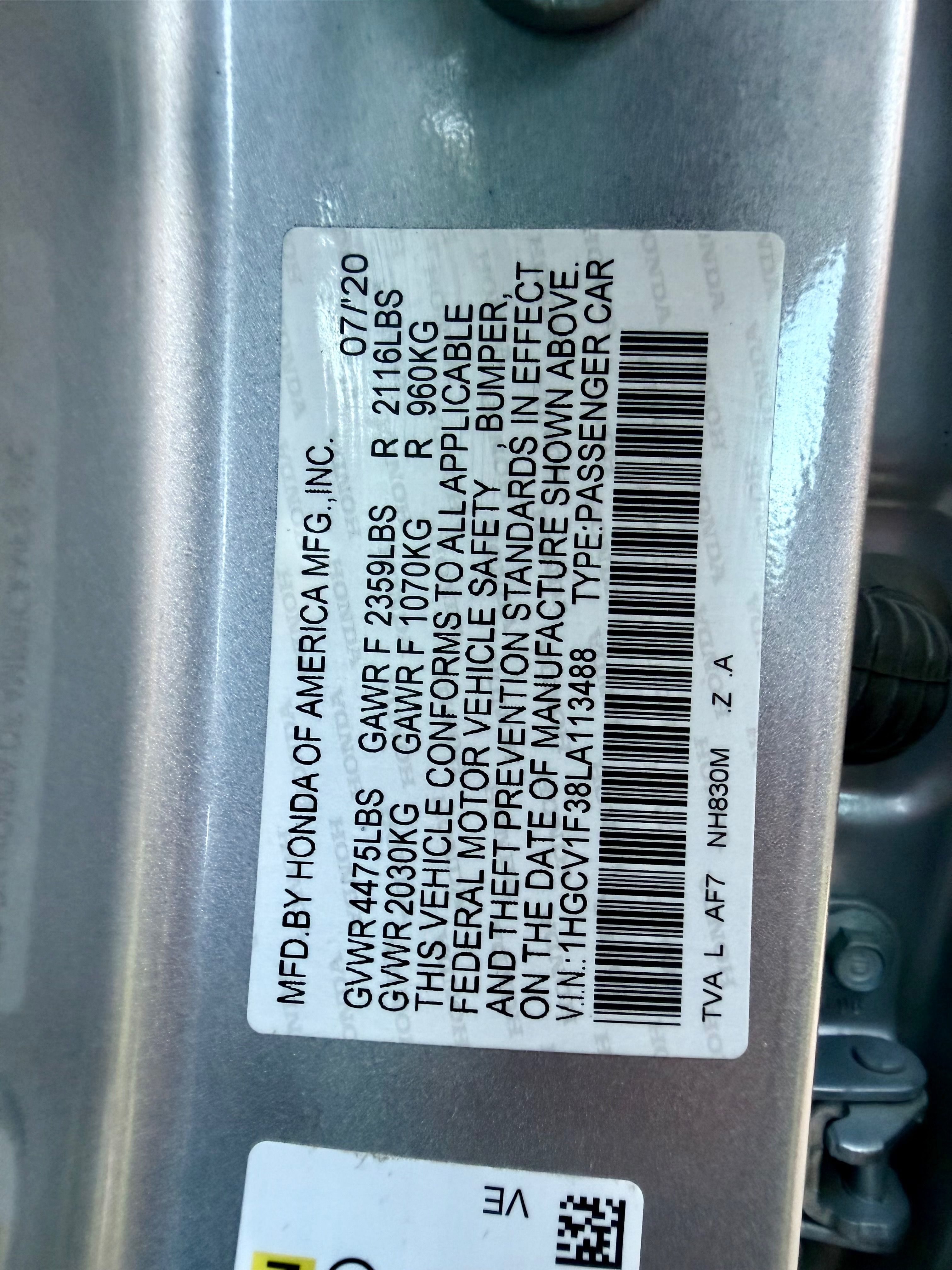 Used 2020 Honda Accord Sport image 29