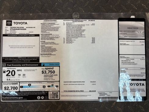 Used 2024 Toyota Tacoma TRD Off-Road image 22