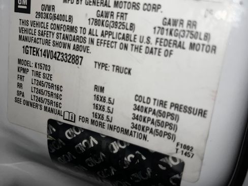 Used 2004 GMC Sierra 1500 W/T image 5