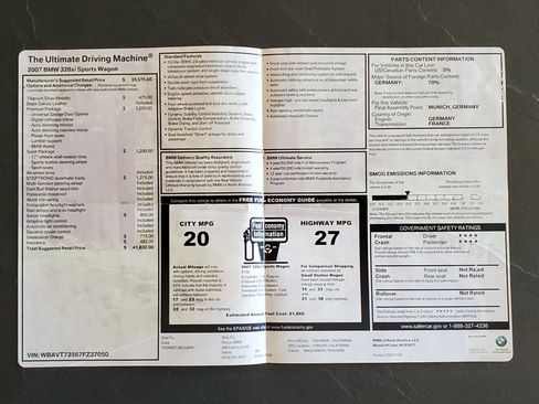 Used 2007 BMW 328xi 328xi Wagon 4D image 16