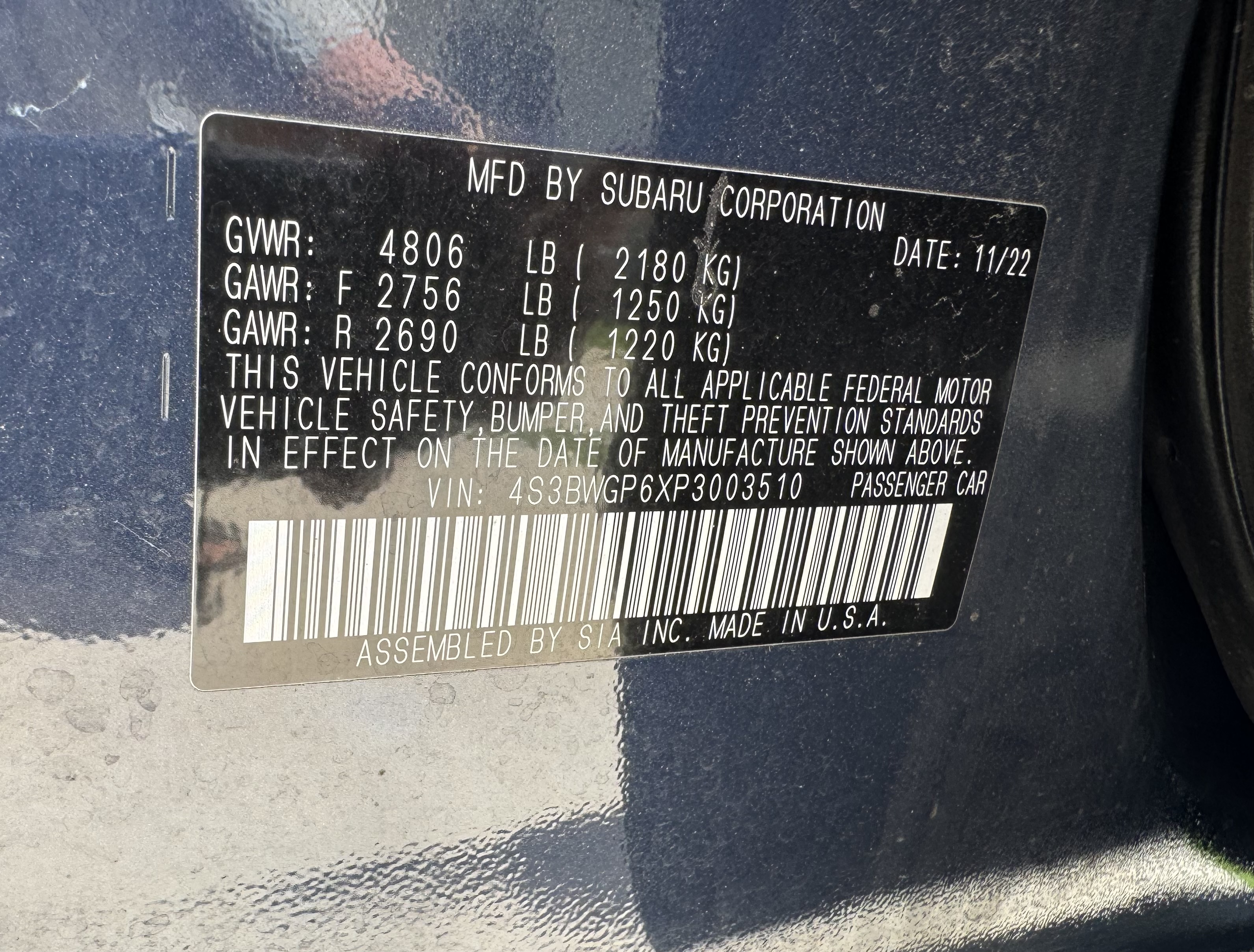 Used 2023 Subaru Legacy Touring XT AWD/4WD image 32