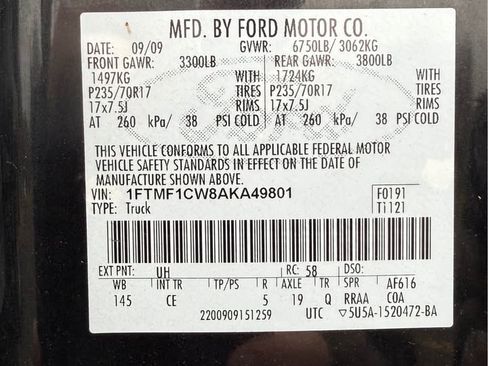 Used 2010 Ford F150 XL image 9