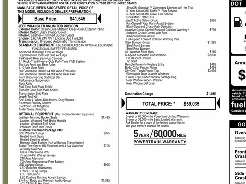 Used 2019 Jeep Wrangler Unlimited Rubicon image 20