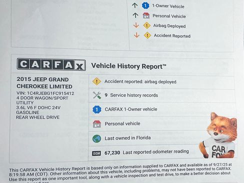 Used 2015 Jeep Grand Cherokee Limited image 21