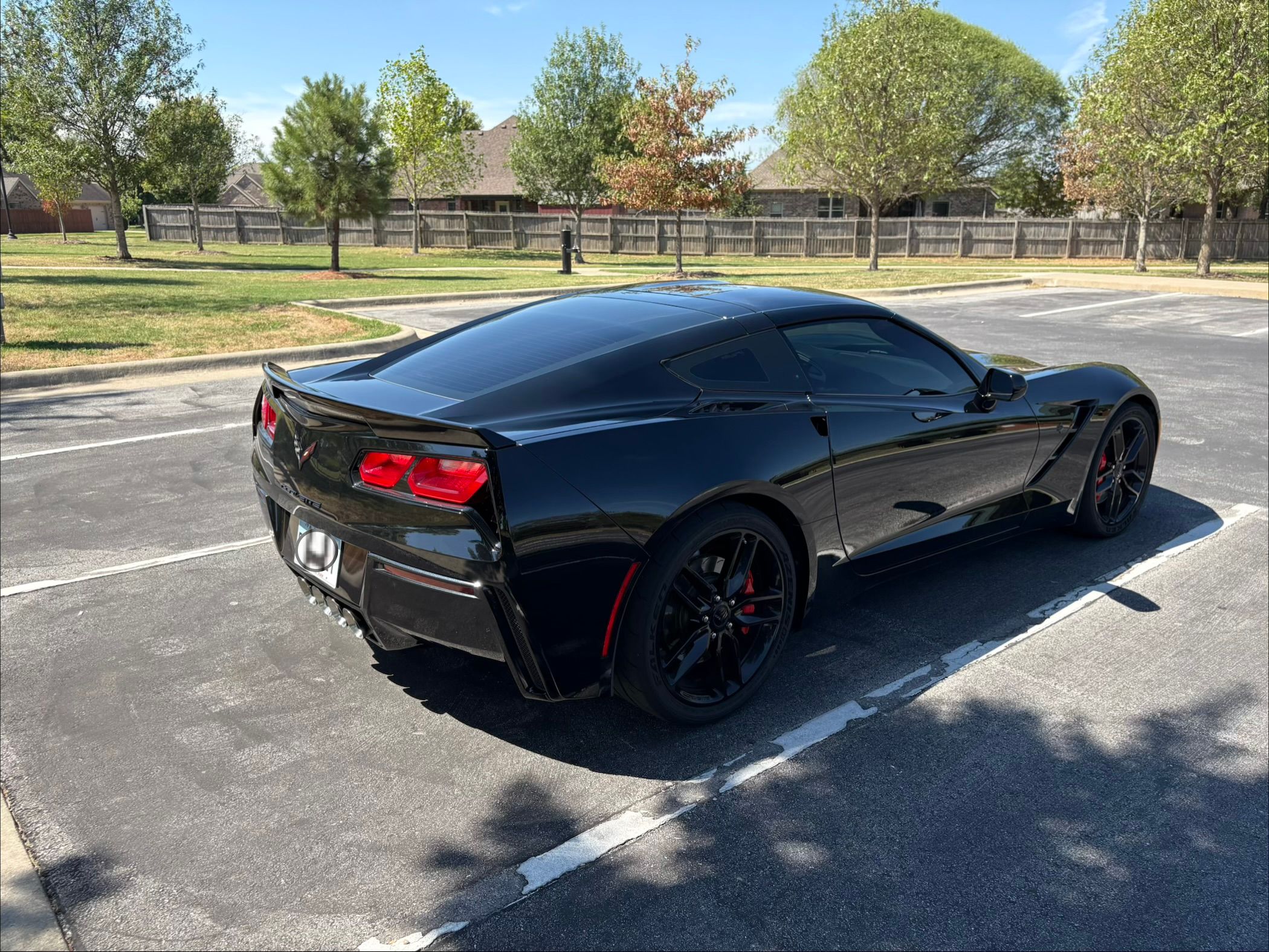 Used 2019 Chevrolet Corvette Stingray Coupe w/ Carbon Flash Badge Package RWD image 8