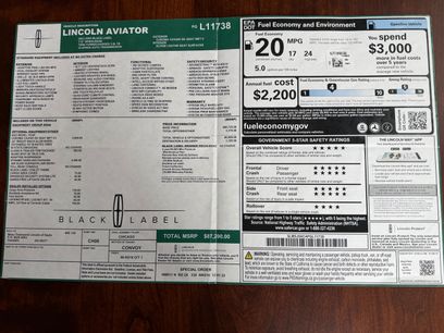 Used 2023 Lincoln Aviator Black Label w/ Dynamic Handling Package