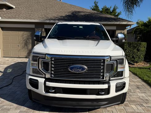 Used 2021 Ford F450 Platinum w/ FX4 Off-Road Package image 1