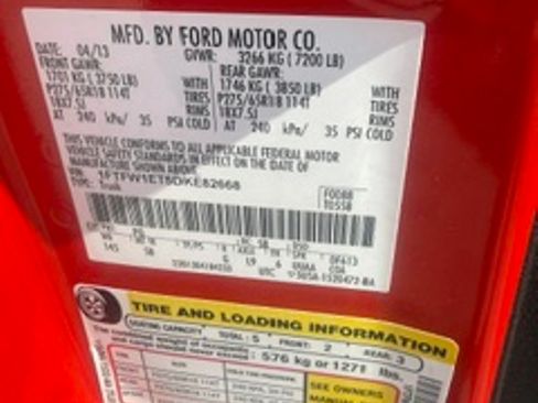 Used 2013 Ford F150 FX4 w/ Luxury Equipment Group AWD/4WD image 5