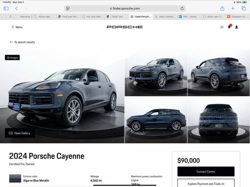Used 2024 Porsche Cayenne AWD/4WD image 16