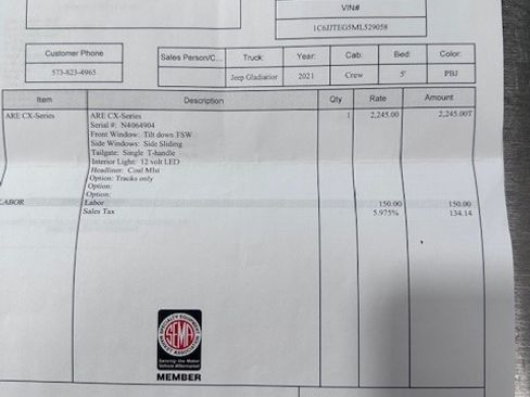 Used 2021 Jeep Gladiator Mojave image 24