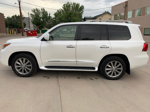 Used 2011 Lexus LX 570 570 Sport Utility 4D w/ Luxury Pkg w/Pre-crash image 8