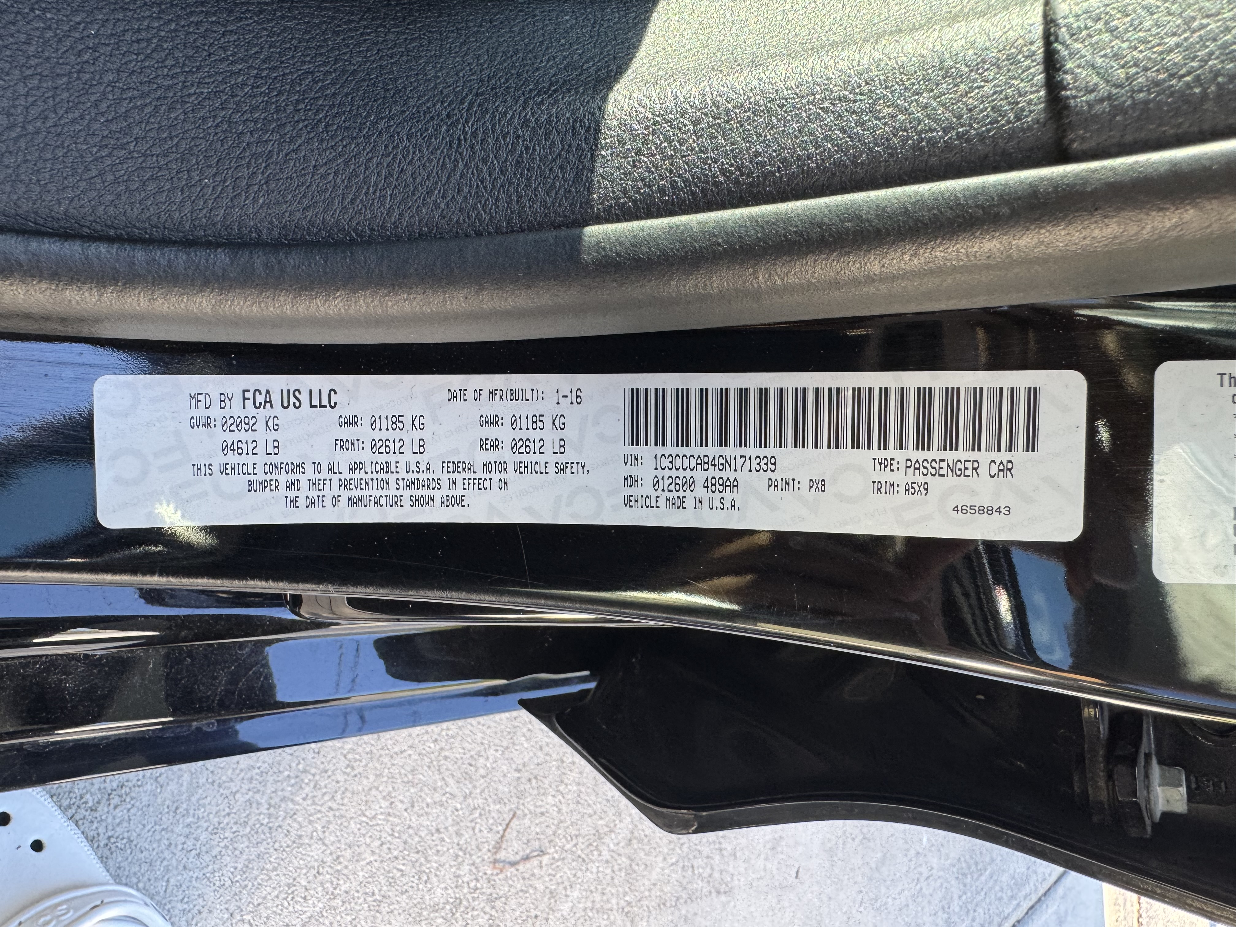 Used 2016 Chrysler 200 Limited FWD image 15