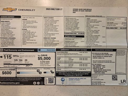 Used 2023 Chevrolet Bolt EUV LT w/ Convenience Package image 18