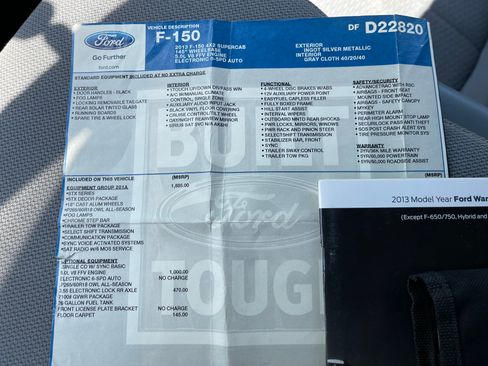 Used 2013 Ford F150 STX w/ Mid Equipment Group image 12