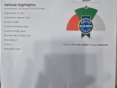 Used 2020 Subaru BRZ tS w/ Popular Package #2 image 15