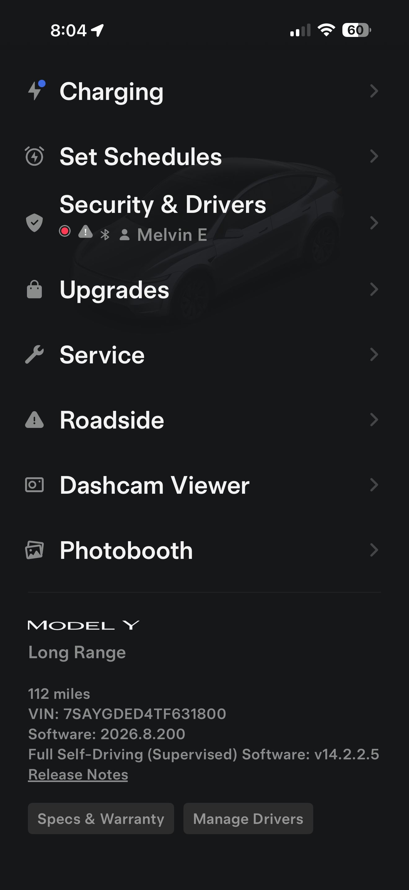 Used 2026 Tesla Model Y Long Range RWD image 1