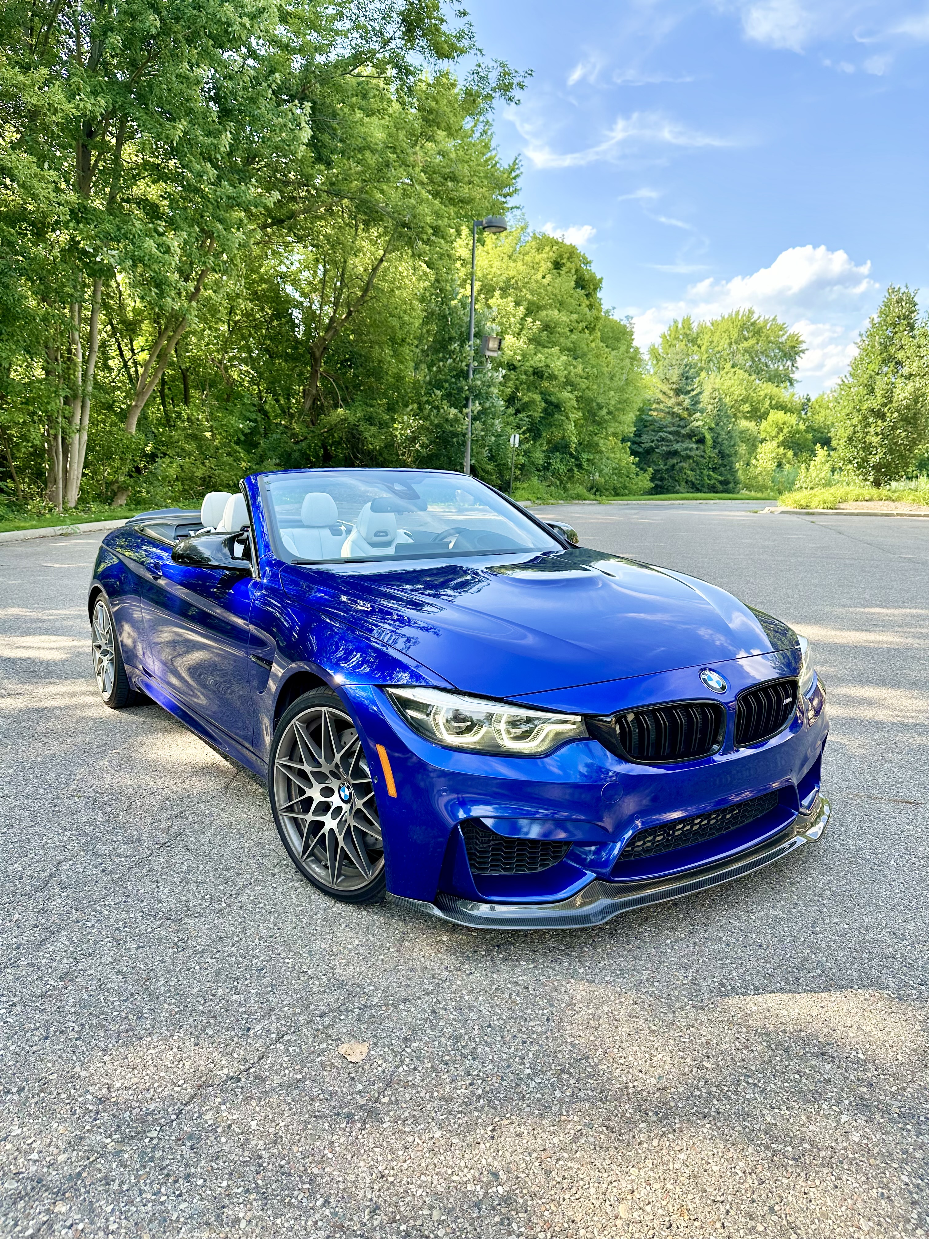 Used 2020 BMW M4 Convertible w/ Competition Package RWD image 1