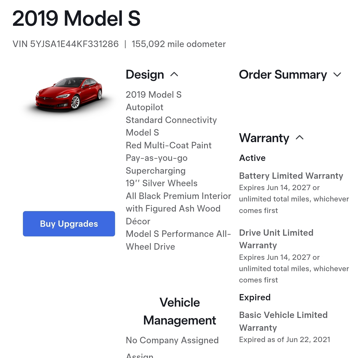 Used 2019 Tesla Model S Performance AWD/4WD image 18