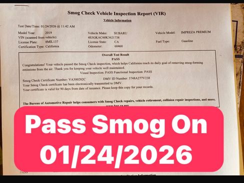 Used 2019 Subaru Impreza 2.0i Premium image 10