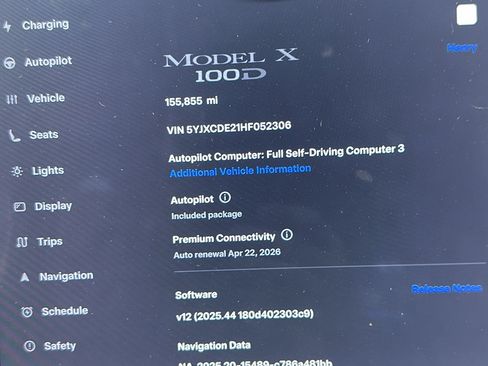Used 2017 Tesla Model X 100D AWD/4WD image 16