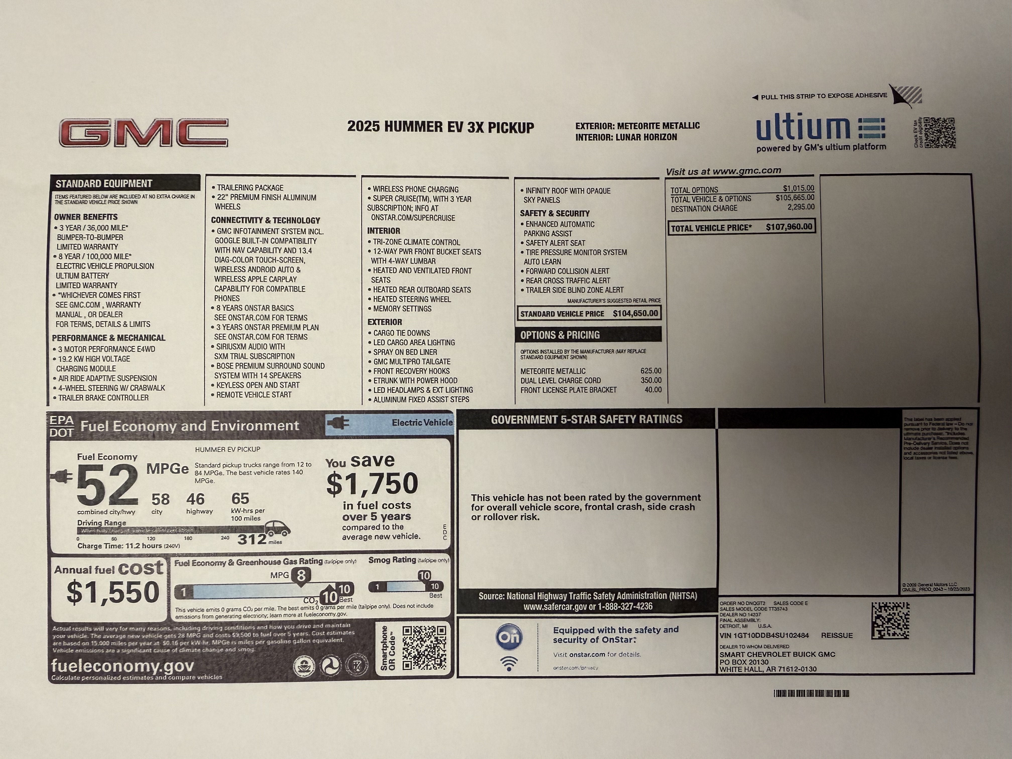 Used 2025 GMC Hummer EV 3X AWD/4WD image 21