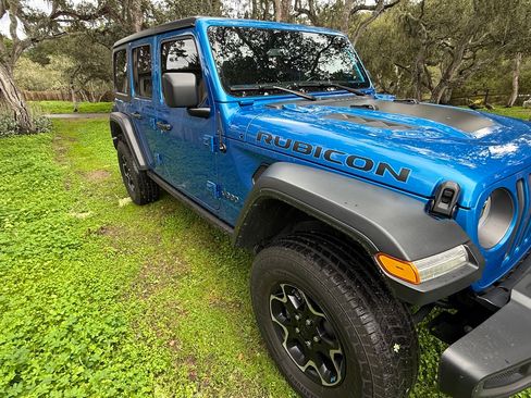 Used 2021 Jeep Wrangler Unlimited Rubicon 4xe w/ Cold Weather Group image 4