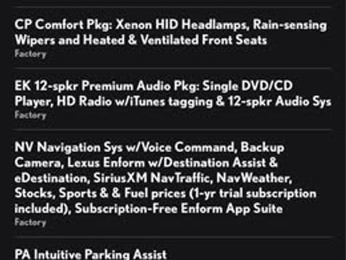 Used 2014 Lexus RX 350 FWD w/ Navigation Package image 8