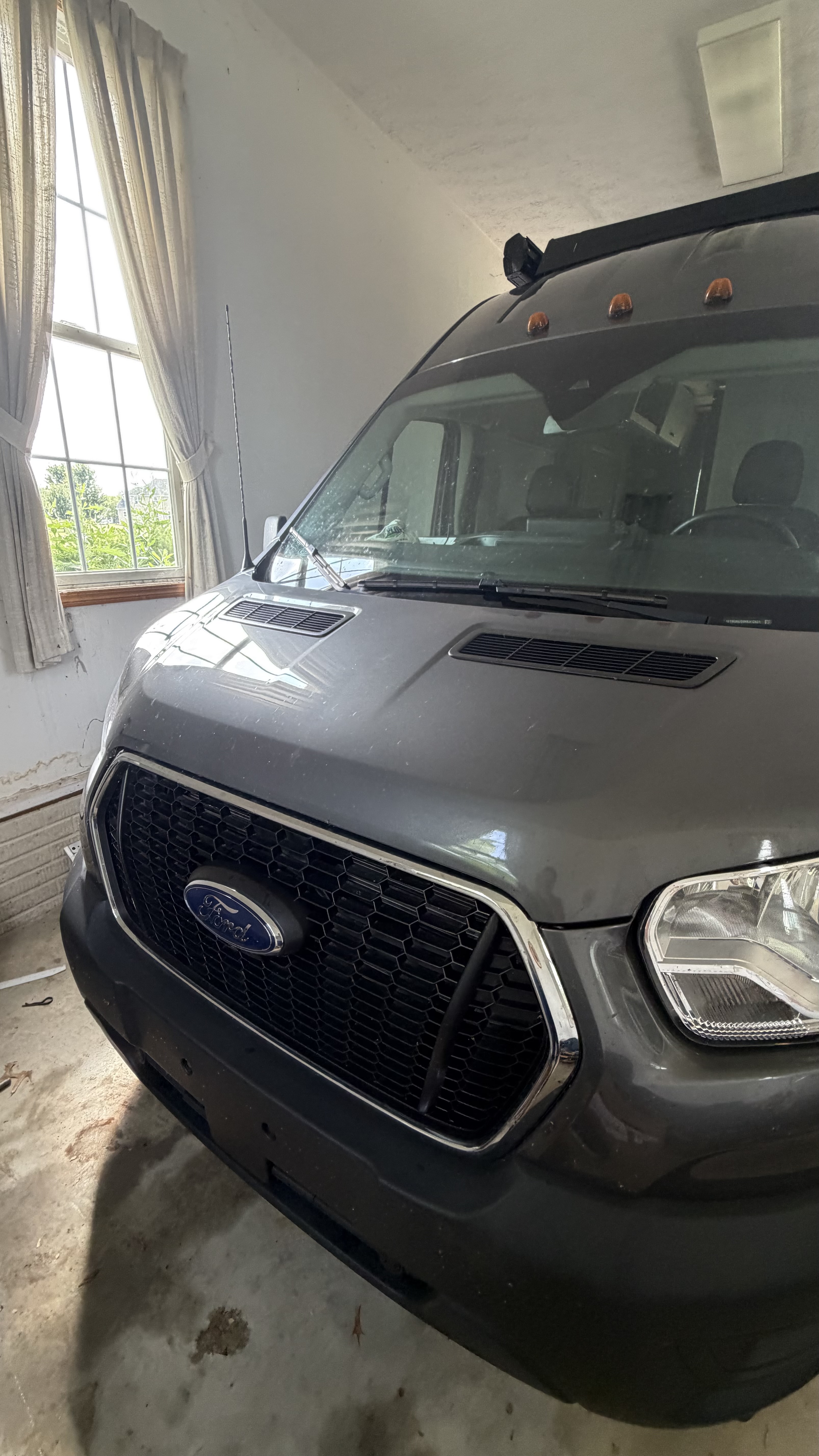 Used 2022 Ford Transit 350 148 High Roof Extended DRW w/ Upfitter Package AWD/4WD image 2
