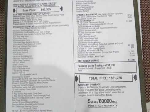 Used 2022 RAM 1500 Big Horn image 12