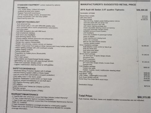 Used 2018 Audi A6 3.0T Prestige image 17