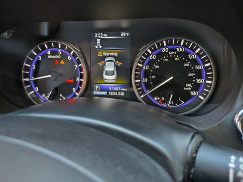 Used 2016 INFINITI Q50 Red Sport 400 image 9