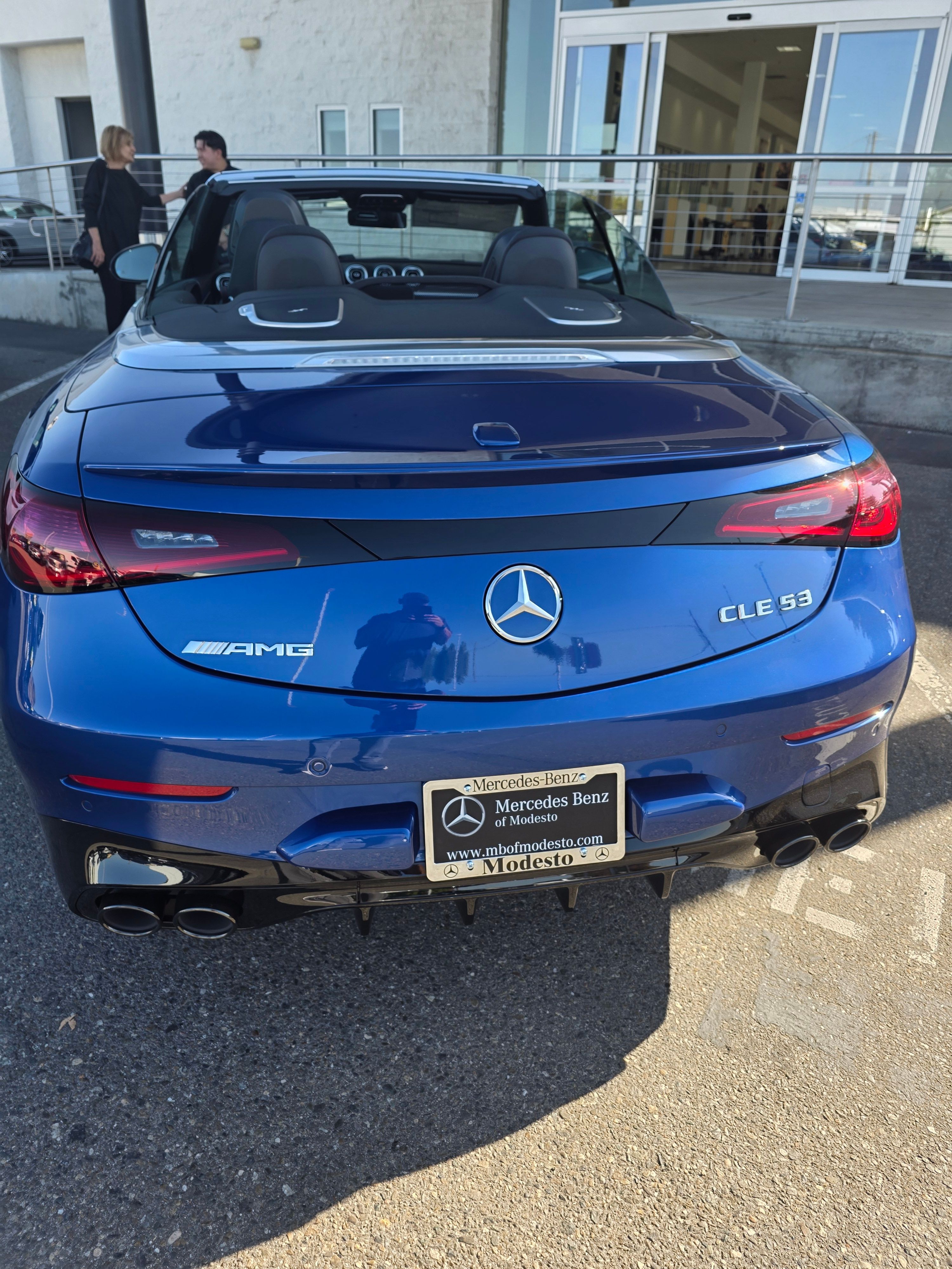 Used 2025 Mercedes-Benz CLE 53 AMG 4MATIC Cabriolet image 1