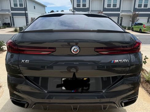 Used 2022 BMW X6 M50i w/ Executive Package AWD/4WD image 2