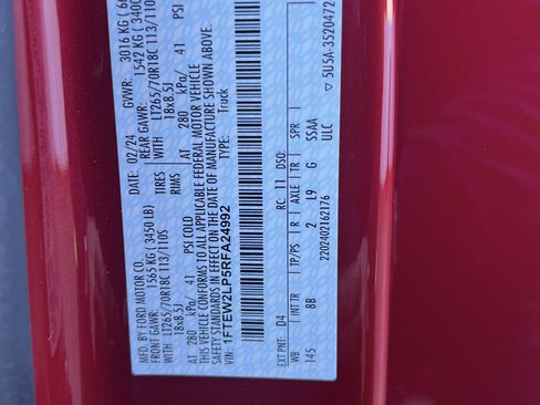 Used 2024 Ford F150 STX w/ Equipment Group 201A FX4 image 11