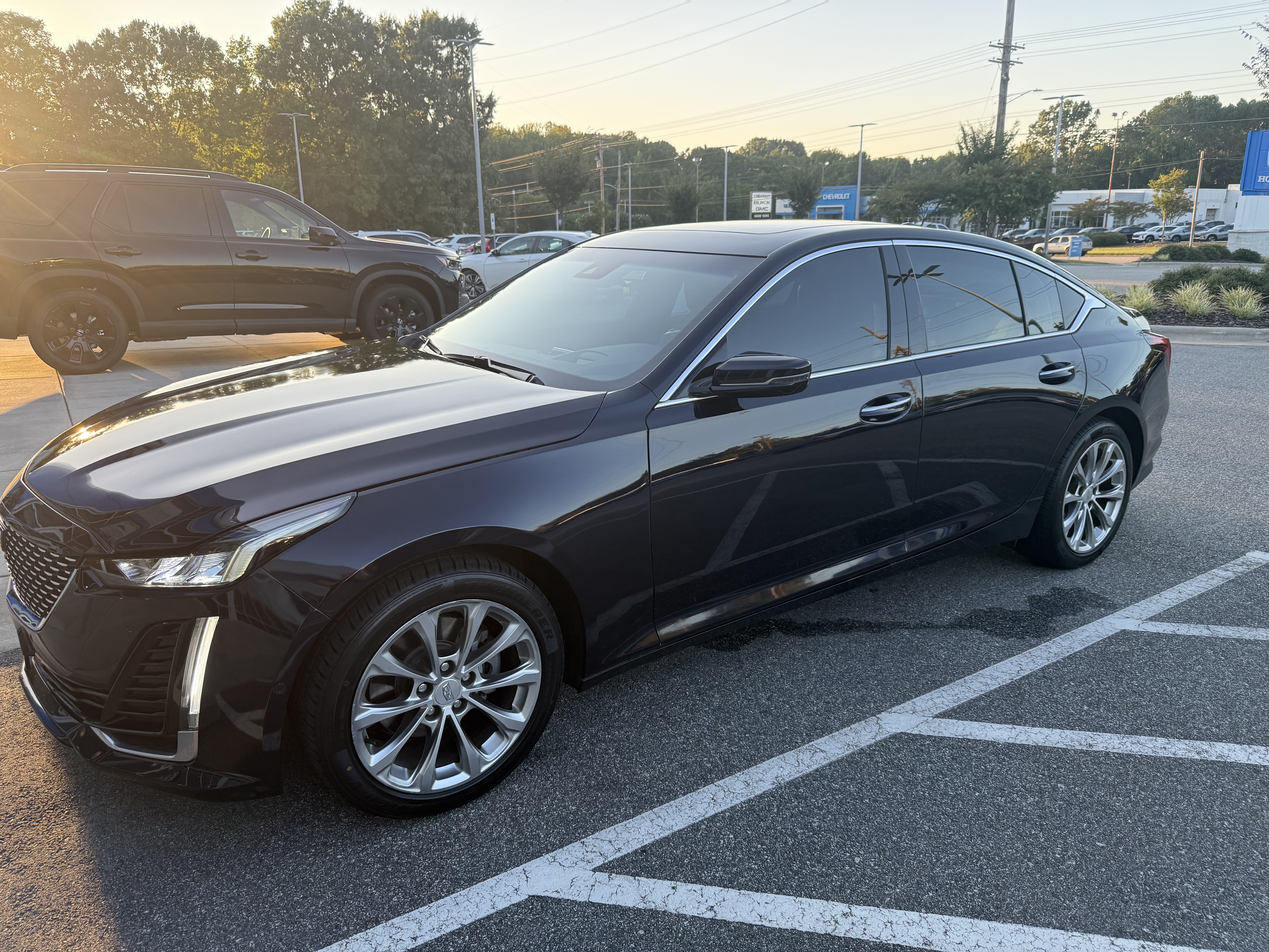Used 2021 Cadillac CT5 Premium Luxury w/ Parking Package AWD/4WD image 1