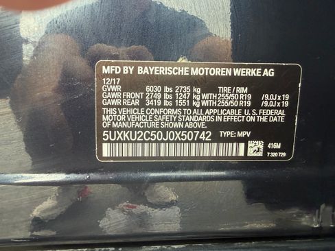 Used 2018 BMW X6 xDrive35i AWD/4WD image 8