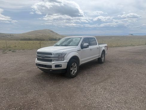 Used 2019 Ford F150 Platinum w/ Technology Package AWD/4WD image 1