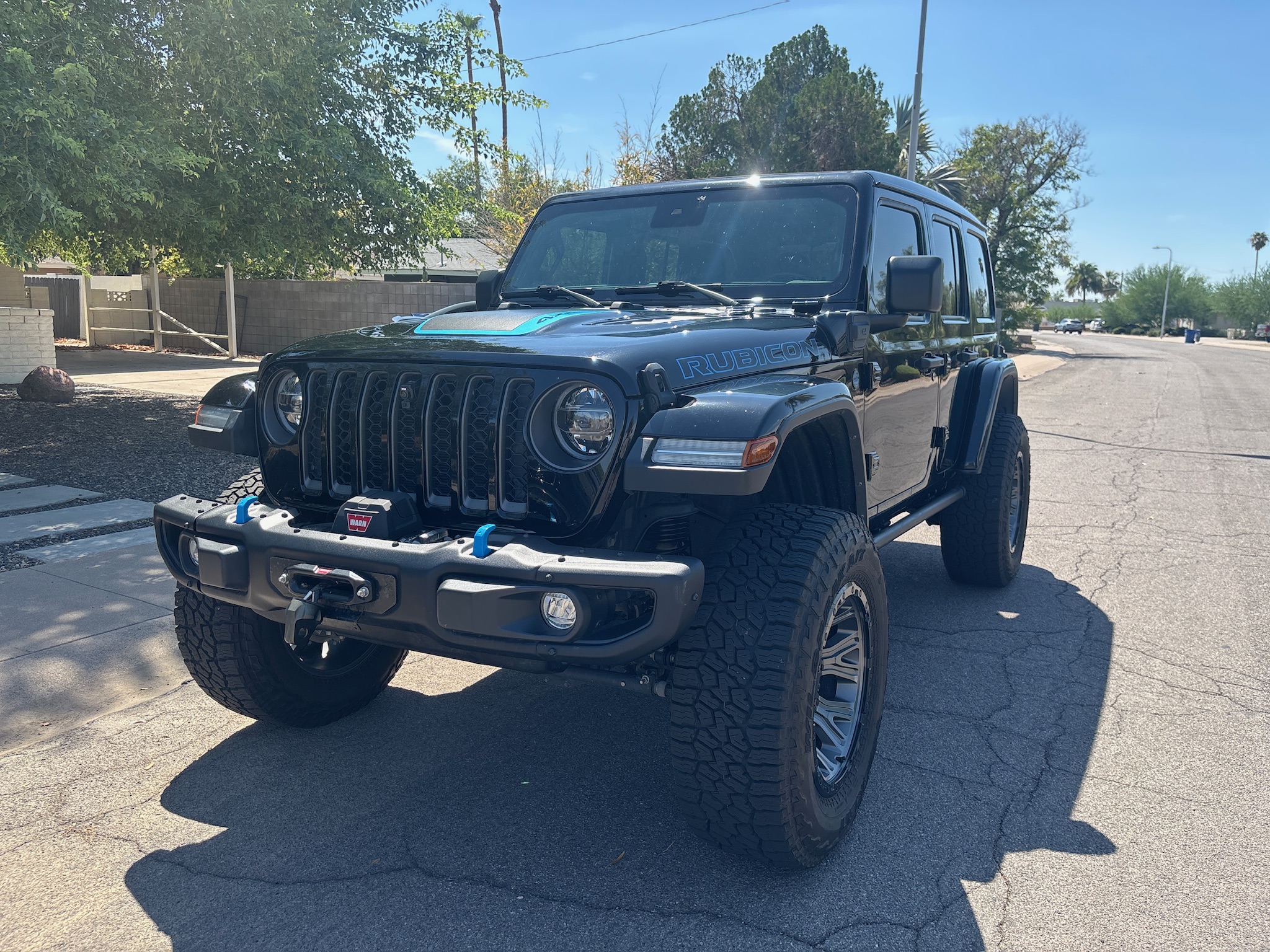Used 2021 Jeep Wrangler Unlimited Rubicon 4xe w/ Steel Bumper Group AWD/4WD image 13