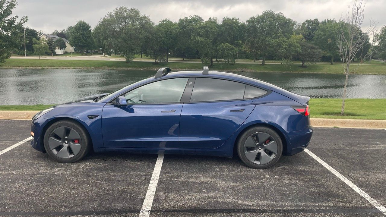 Used 2021 Tesla Model 3 Long Range AWD/4WD image 2