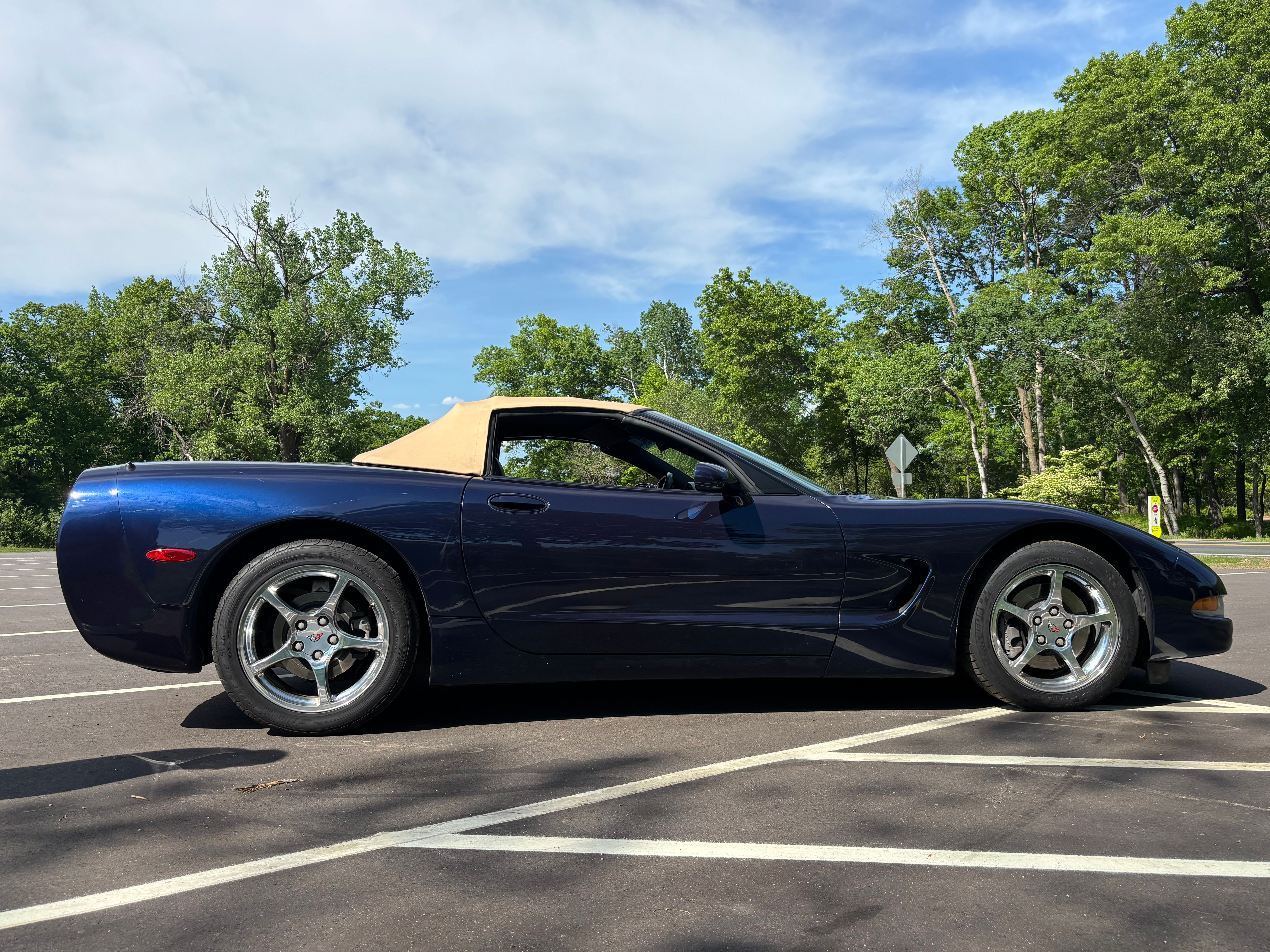 Used 2000 Chevrolet Corvette Convertible w/ Performance Handling Pkg RWD image 2