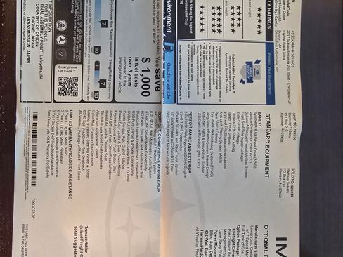 Used 2017 Subaru Impreza 2.0i Sport image 17