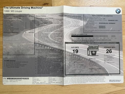 Used 1999 BMW M3 Coupe RWD image 21