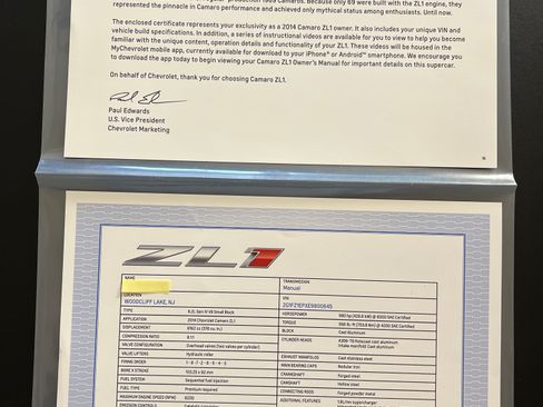 Used 2014 Chevrolet Camaro ZL1 image 28