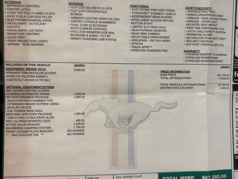 Used 2024 Ford Mustang GT Premium w/ GT Performance Package image 27