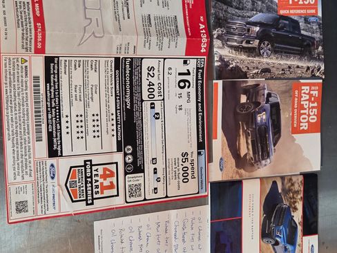 Used 2019 Ford F150 Raptor w/ Equipment Group 802A Luxury image 13