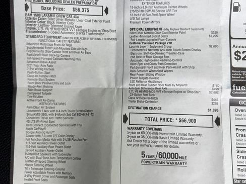 Used 2023 RAM 1500 Laramie image 2